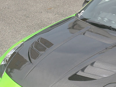 Nissan 350z fiberglass hoods #2