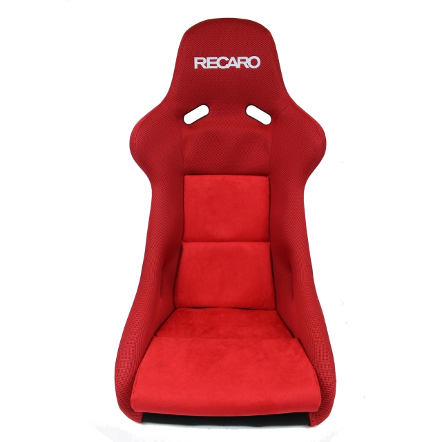 Evasive Motorsports: Recaro Pole Position - Jersey Red Bolster / Suede Red  Insert / Silver Logo