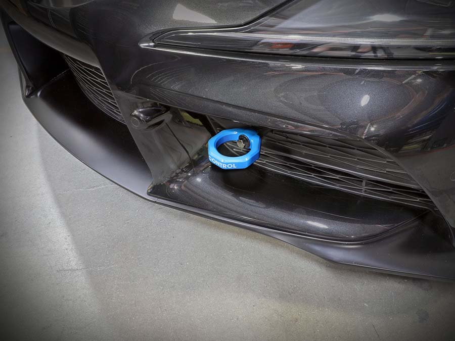 Stock tow hook covers on the 2020s