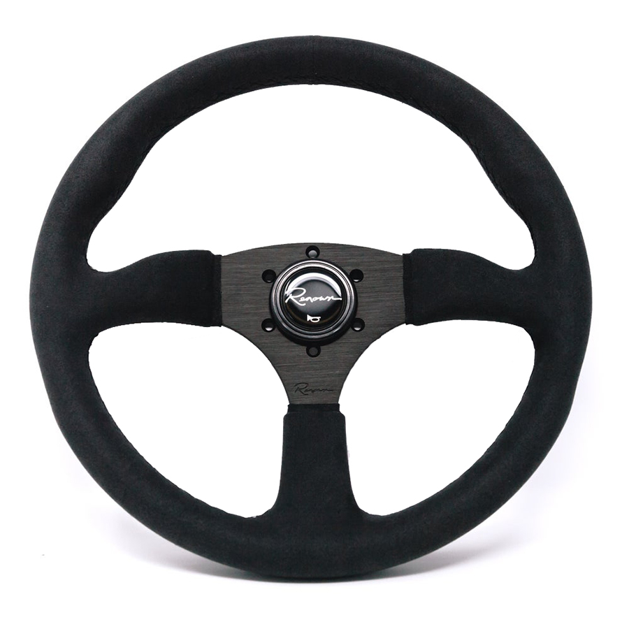 Evasive Motorsports: Renown 130R Dark Steering Wheel - 350mm / Black ...