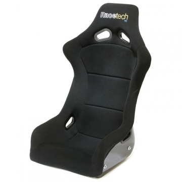 Racetech RT1000 Racing Seat (FIA) - Fiberglass / Standard Size / Black Fabric