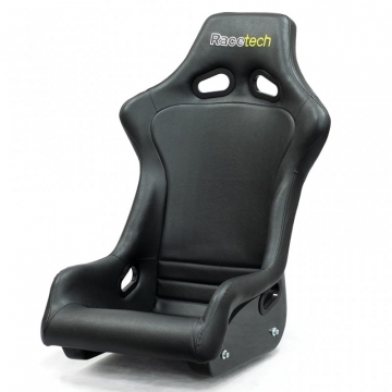 Racetech RT1000 Racing Seat (FIA) - Fiberglass / Standard Size / Black Vinyl