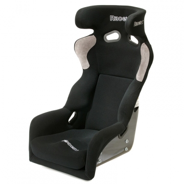 Racetech RT4009HR Racing Seat (FIA / Head Restraint) - Fiberglass / Standard Size / Black Fabric