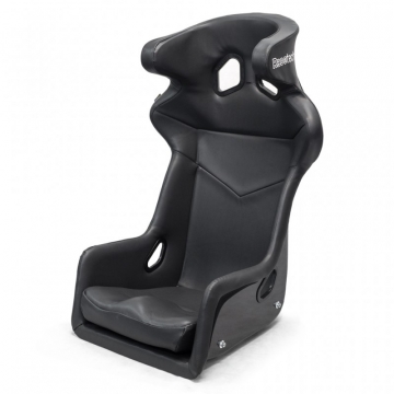 Racetech RT4100HRV Racing Seat (FIA / Head Restraint) - Fiberglass / Standard Size / Black Vinyl