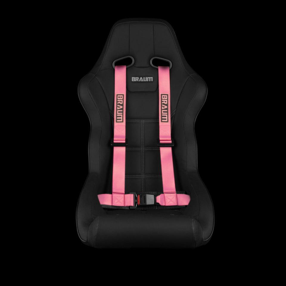 Evasive Motorsports Braum Racing 4 Point 2 inch Racing Harness Pink