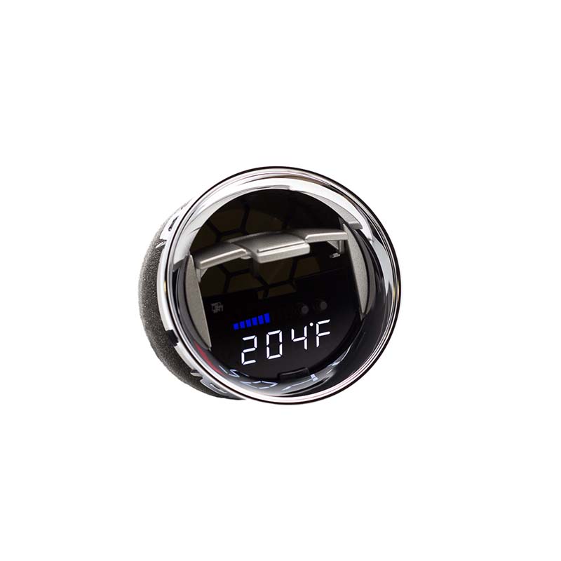 Evasive Motorsports P3 Gauges V3 Obd2 Multi Gauge Pre Installed In Oem Vent Silver Trim 7176