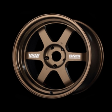 Volk Racing TE37V 10th Anniv Wheel (S Rim) - 17x7.5 / Offset +30 / 4x100 (Bronze)