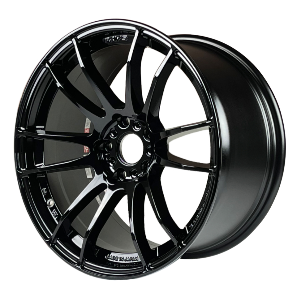 Evasive Motorsports: Gram Lights 57Xtreme Spec-D Wheel (Glossy Black, Set  of Four) - 18x9.5 / 5x114.3 / Offset +38