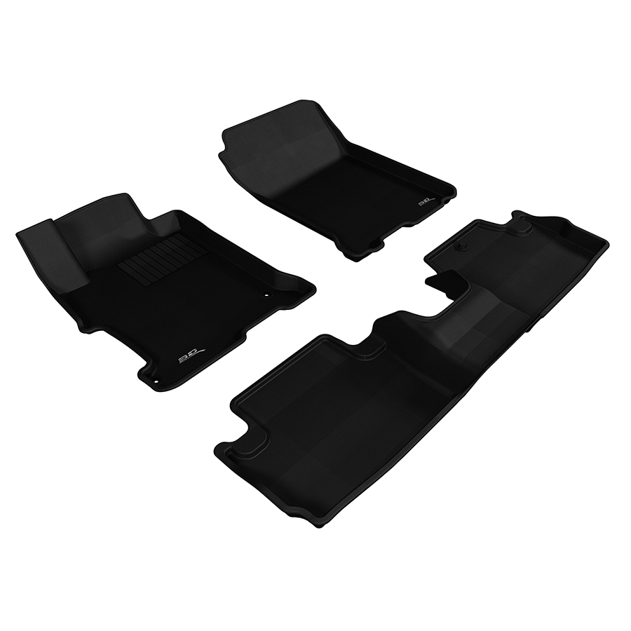 Evasive Motorsports: 3D Mats Floor Mats (Kagu All-Weather Black / 3 ...