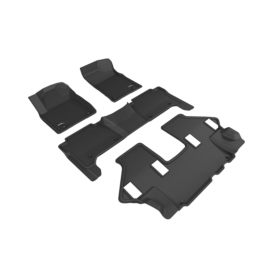 Evasive Motorsports: 3D Mats Floor Mats (Kagu All-Weather Black / 4 ...