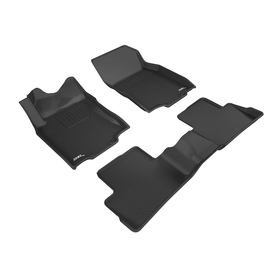 Evasive Motorsports 3D Mats Floor Mats (Kagu AllWeather Black / 3