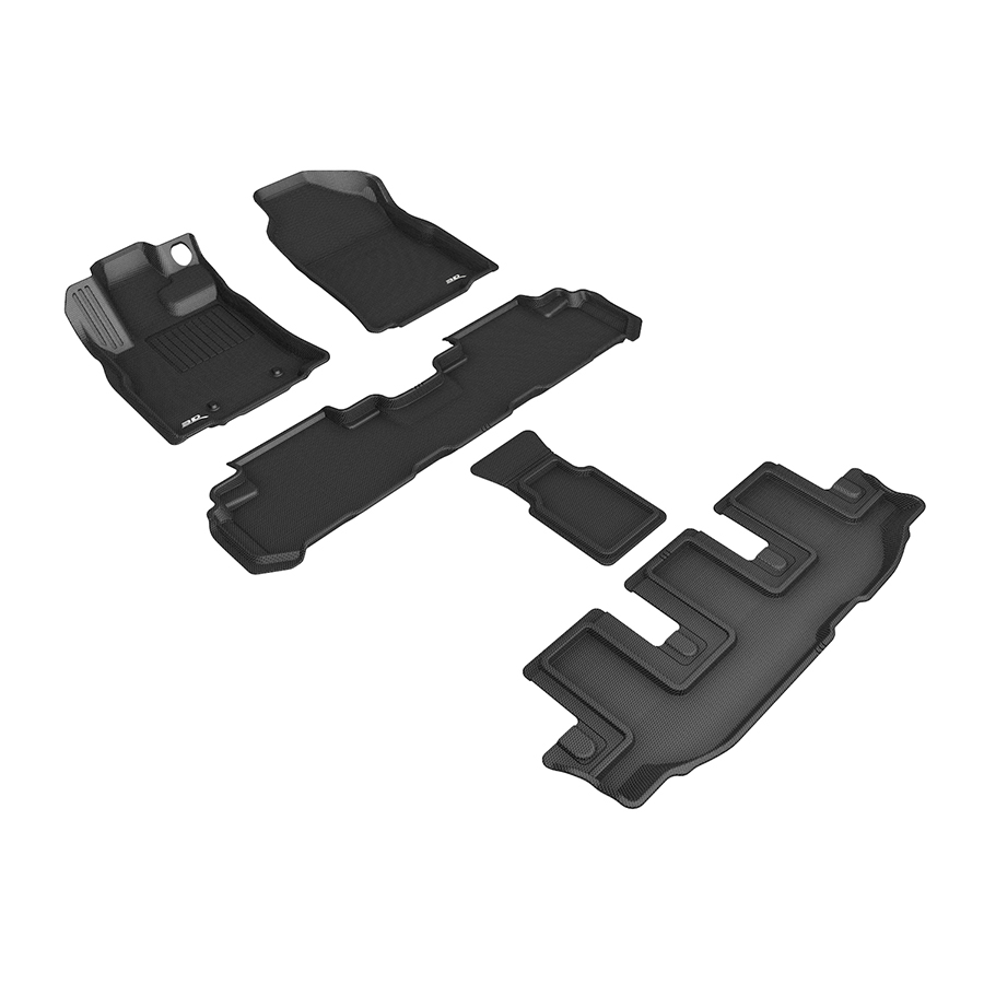 Evasive Motorsports: 3d Mats Floor Mats (kagu All-weather Black   5 