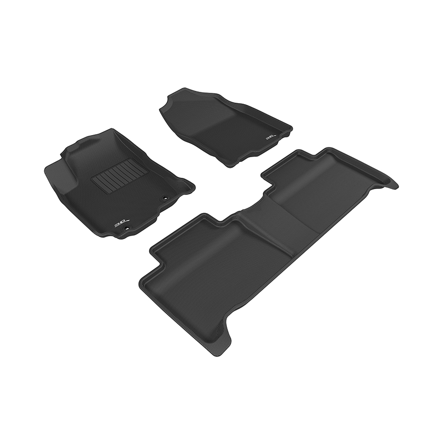 Evasive Motorsports 3D Mats Floor Mats (Kagu AllWeather Black / 3