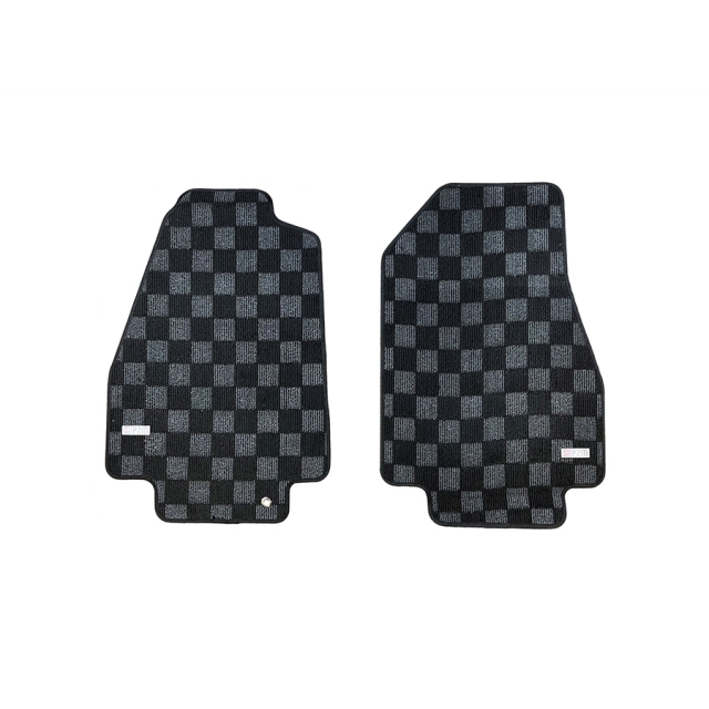 Evasive Motorsports: Phase 2 Motortrend Checkered Race Floor Mats