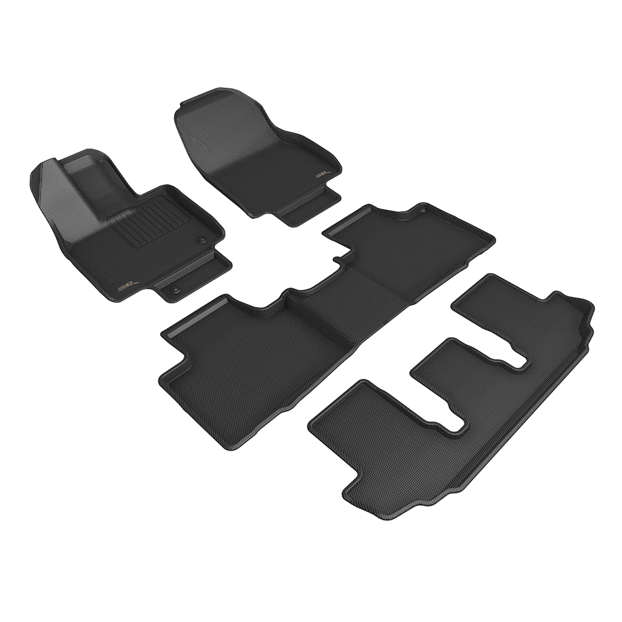 Evasive Motorsports: 3D Mats Floor Mats (Kagu All-Weather Black / 4 ...