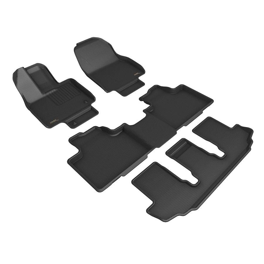 Evasive Motorsports 3D Mats Floor Mats (Kagu AllWeather Black / 4