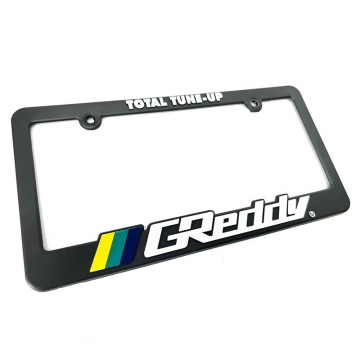 Greddy Total Tune Up License Plate Frame - Classic Colors