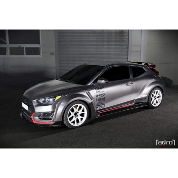 ADRO Complete Widebody Kit (Carbon Fiber / FRP) - Hyundai Veloster N 19-22