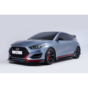 ADRO Carbon Fiber Side Skirts V2 - Hyundai Veloster N 19-22