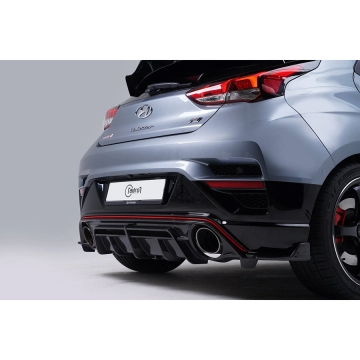 ADRO Carbon Fiber Rear Diffuser - Hyundai Veloster N 19-22