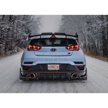 ADRO Carbon Fiber Roof Spoiler V2 - Hyundai Veloster N 19-22