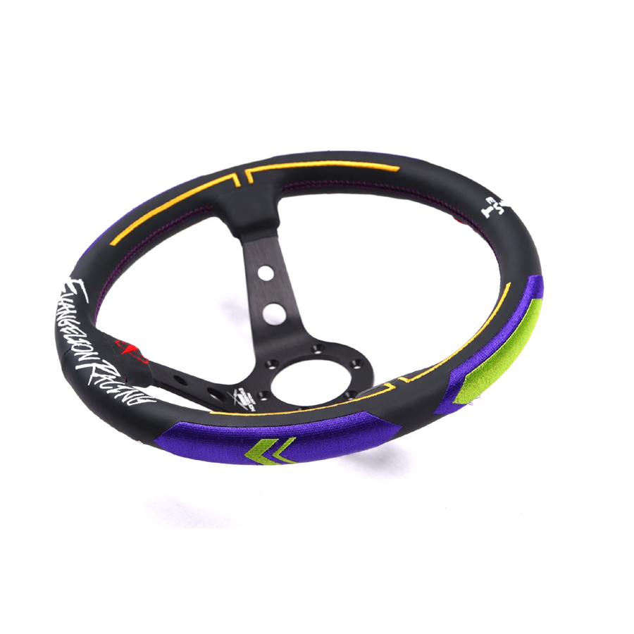 Evasive Motorsports: Vertex x Evangelion Racing Steering Wheel
