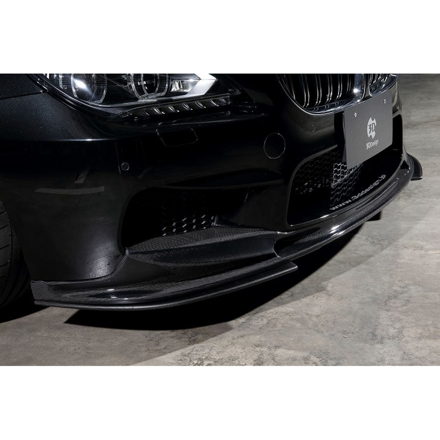Evasive Motorsports: 3D Design CFRP Front Lip Spoiler Set (Front Lip +  Splitter) - BMW F06 Gran Coupe 14-19 / F12 Convertible / F13 M6 Coupe 13-17