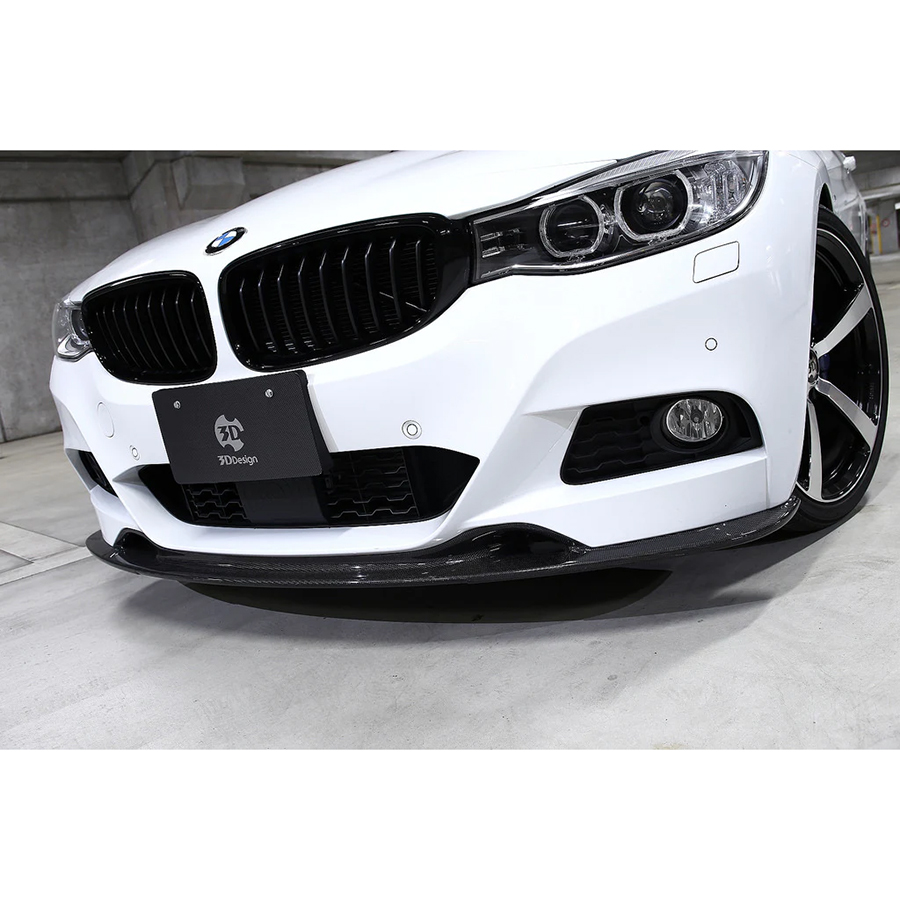 Evasive Motorsports: 3D Design CFRP Front Lip Spoiler - BMW F34 3-Series  Gran Turismo (M-Sport) 14-19