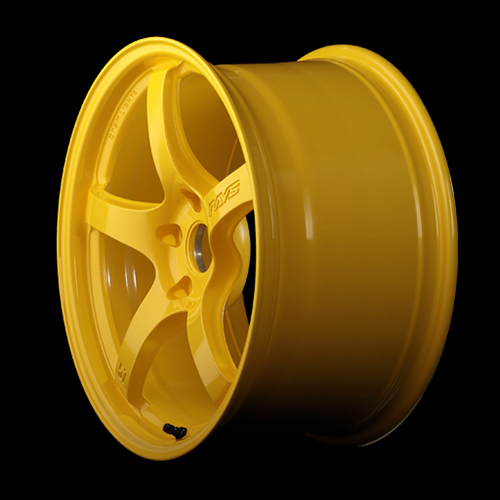 Evasive Motorsports: Gram Lights 57CR 2324 Wheel (Face-2) - 18x8.5 / Offset  +50 / 5x114.3 (Mach Yellow)