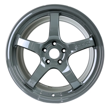 Gram Lights 57CR Wheel (Set of Four) - 18x9.5 / Offset +38 / 5x114.3 (Glossy Gray)