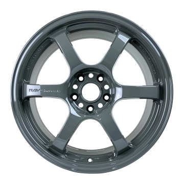 Gram Lights 57DR Wheel (Set of Four) - 18x8.5 / Offset +37 / 5x114.3 (Glossy Gray)