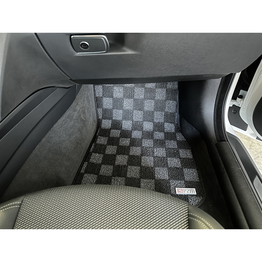 Evasive Motorsports: Phase 2 Motortrend Checkered Race Floor Mats