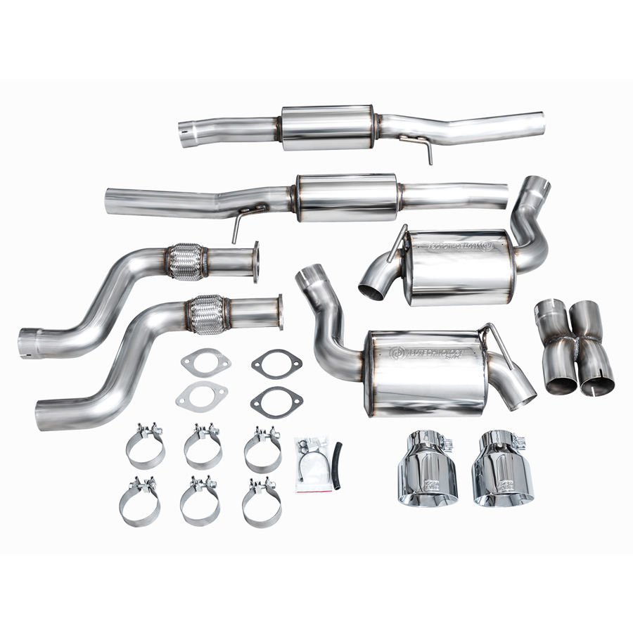 Evasive Motorsports: AWE Touring Edition Exhaust (Chrome Silver 