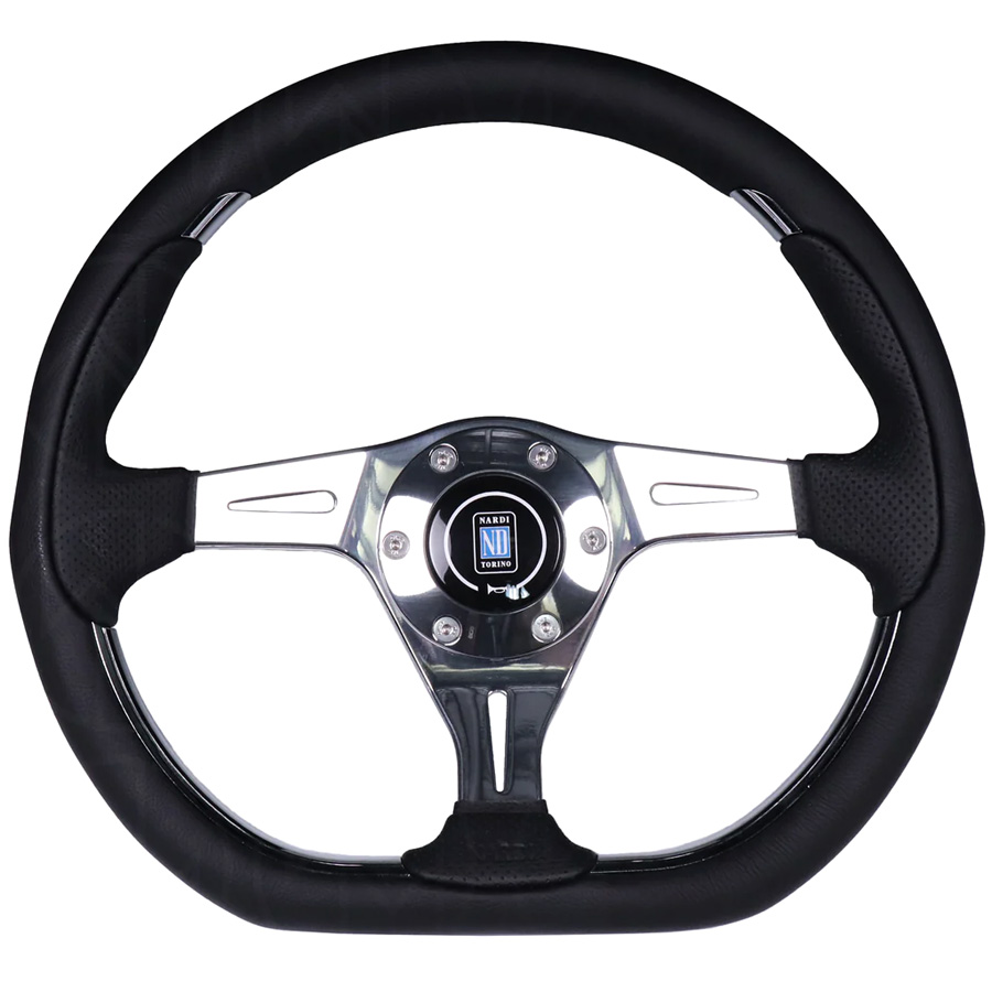 Evasive Motorsports: Nardi Kallista Metal Steering Wheel - 350mm (Black ...