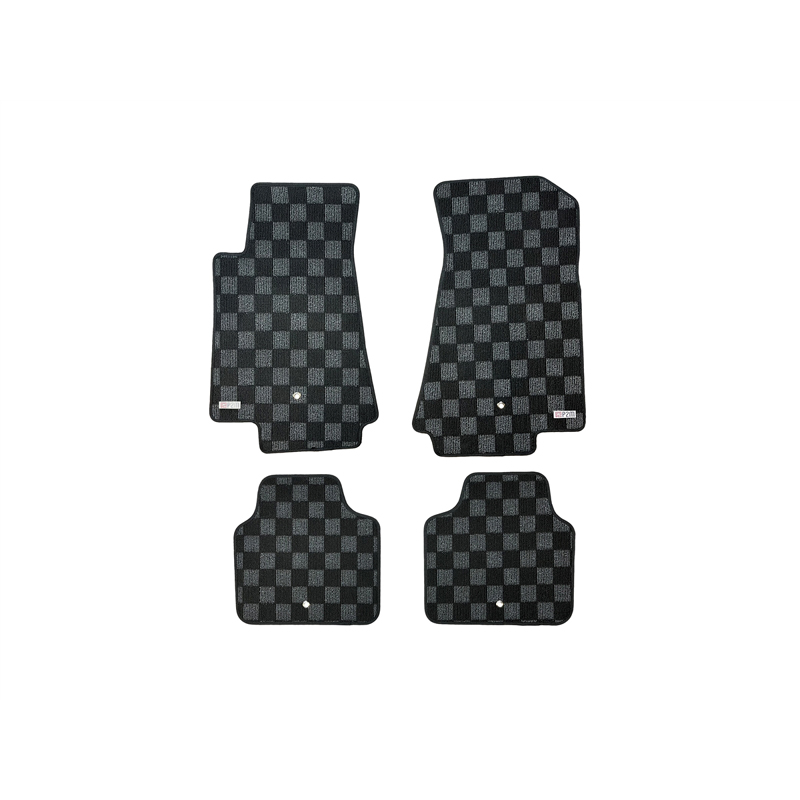 Evasive Motorsports: Phase 2 Motortrend Checkered Race Floor Mats