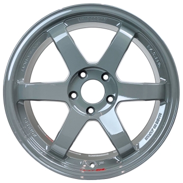 Volk Racing TE37SL Wheels (Set of Four) - 18x9.5 / 5x120 / +38 (Glossy Gray) (CTR Spec)