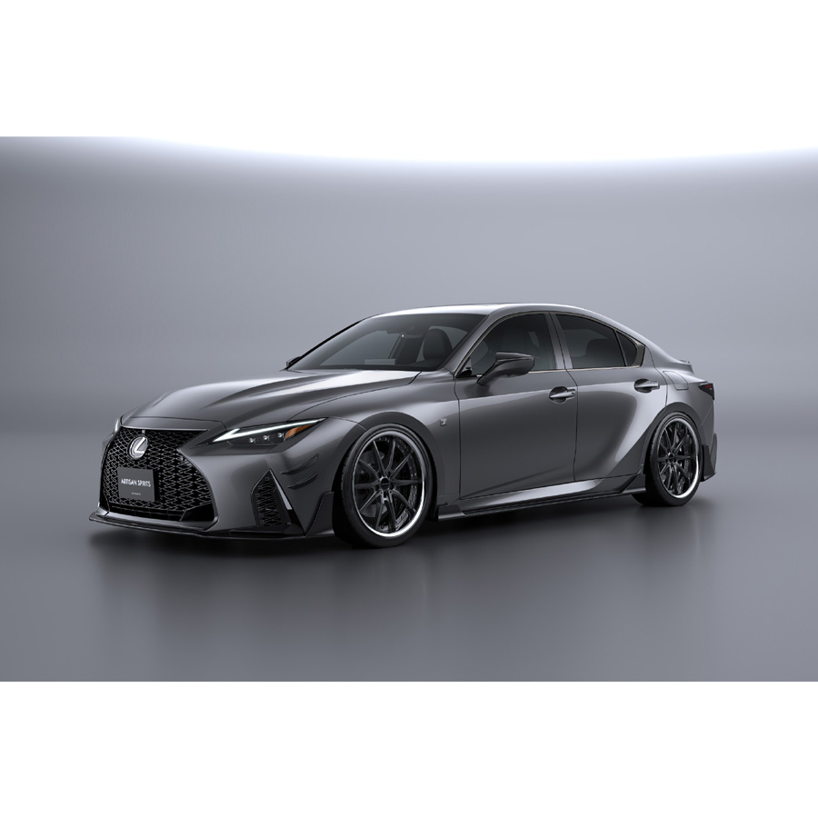 Evasive Motorsports Artisan Spirits Black Label Front Under Spoiler Frp Lexus Is F Sport