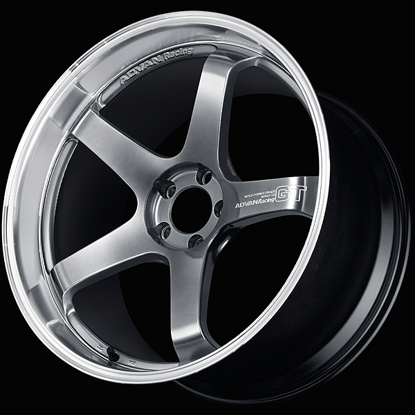 Evasive Motorsports: Advan GT Premium Wheel - 20x9.0 / Offset +20 / 5x120  (Machining & Hyper Platinum Black)