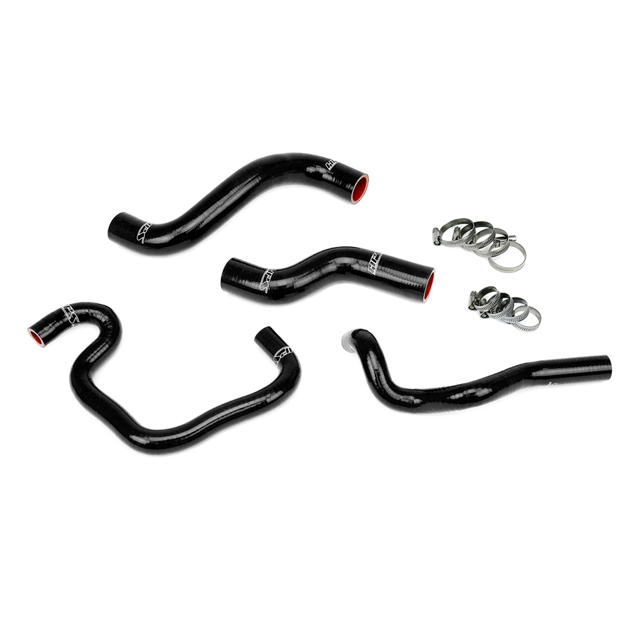 Evasive Motorsports: HPS Silicone Radiator and Heater Hose Kit (Black ...