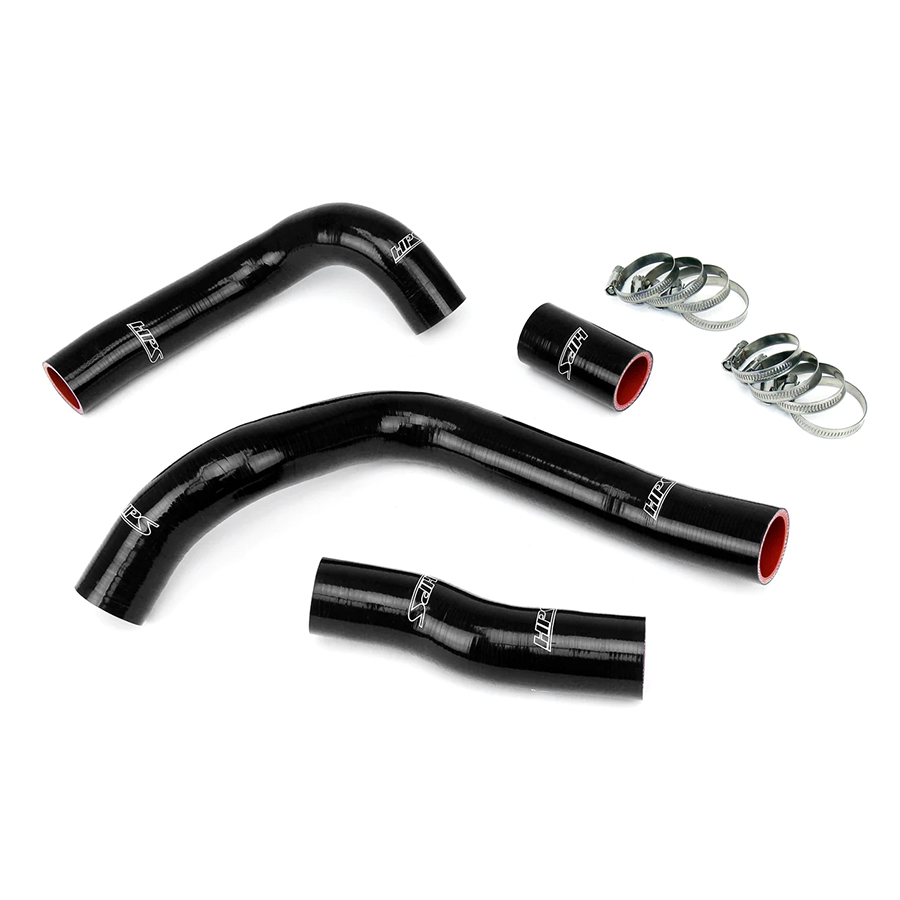 Evasive Motorsports: HPS Silicone Radiator Hose Kit (Black) - Lexus ...