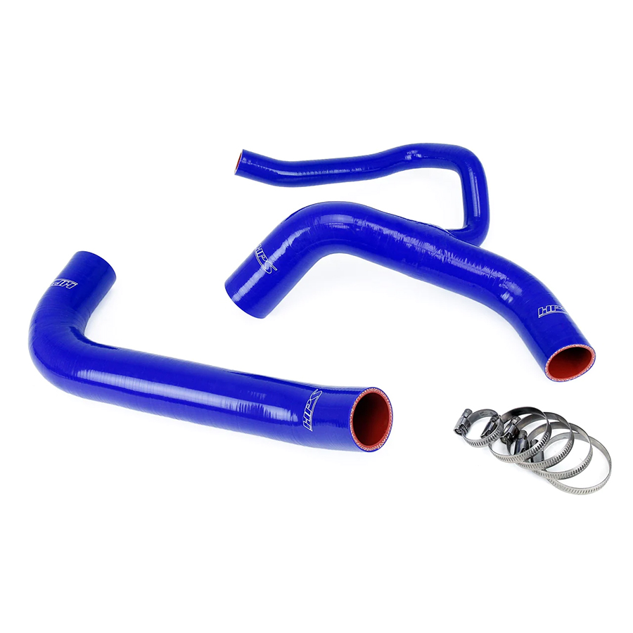 Evasive Motorsports Hps Silicone Radiator Hose Kit Blue Dodge Challenger Srt Super Stock