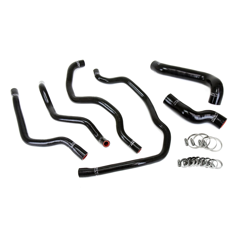 Evasive Motorsports: HPS Silicone Radiator and Heater Hose Kit (Black ...