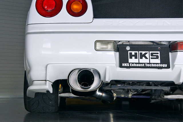 Evasive Motorsports: HKS Super Turbo Muffler (Urban Matte Edition) - Nissan  Skyline GT-R BNR34 RB26DETT 99-02