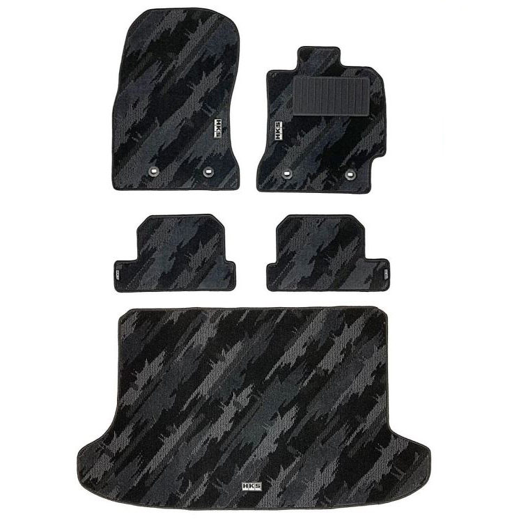 Evasive Motorsports: HKS Floor Mat (Monotone Oil Color - 5 Piece Set ...