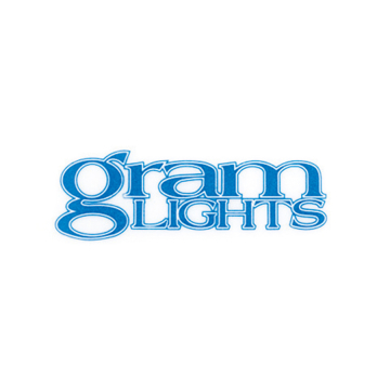Gram Lights No 2 80mm Spoke Sticker (1 Piece / Luminous Blue)