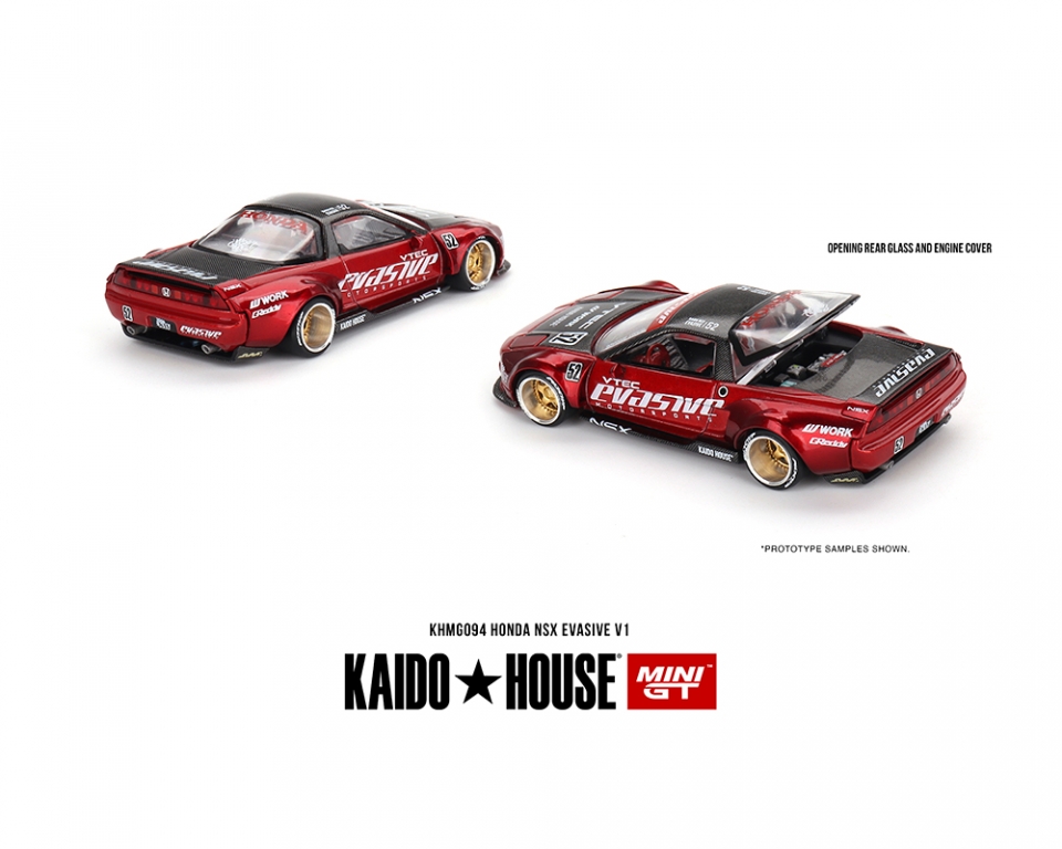 Evasive Motorsports: Kaido House x Mini GT 1:64 Honda NSX Evasive V1