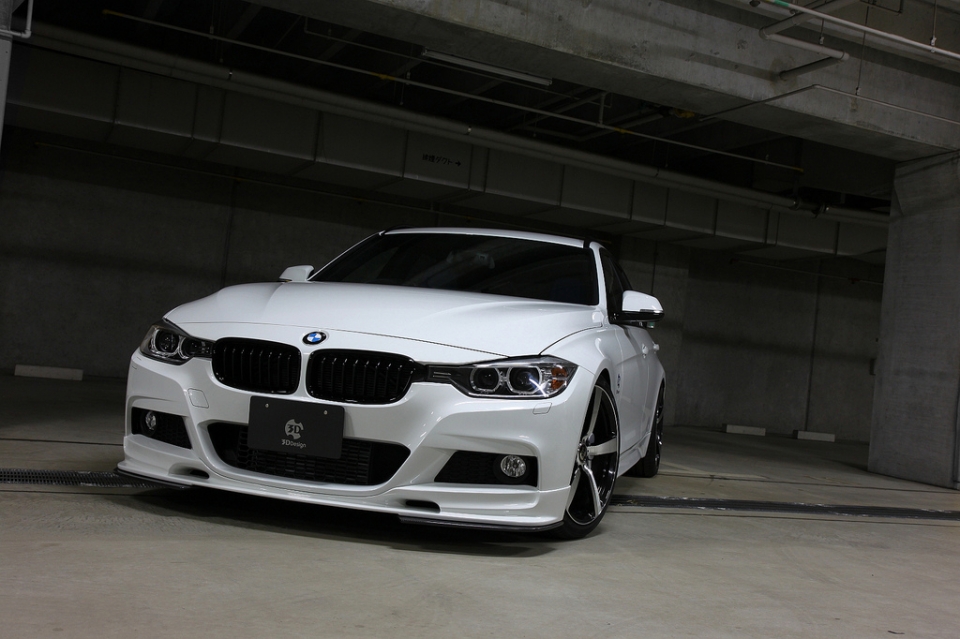 Evasive Motorsports 3d Design Front Lip Spoiler Bmw 3 Series F30 M Sport