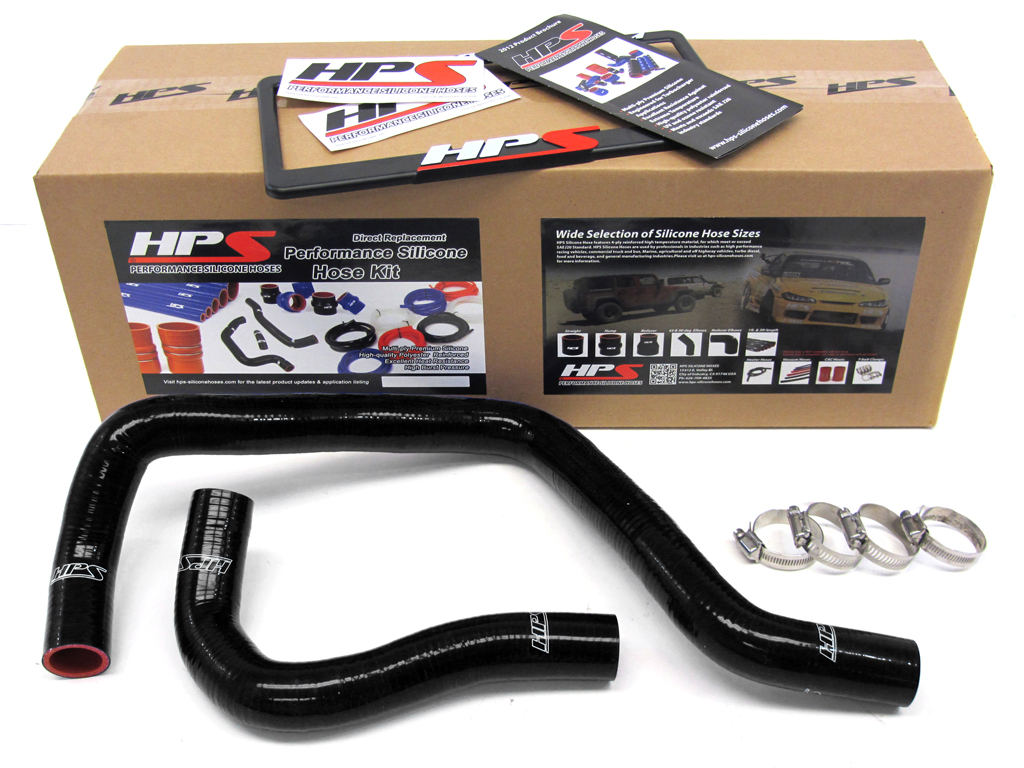 Evasive Motorsports: HPS Radiator Hose (Black) - Honda Civic B18 B20 92-00