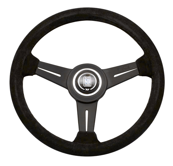 Evasive Motorsports: Nardi Classic - 330mm (Black Suede)