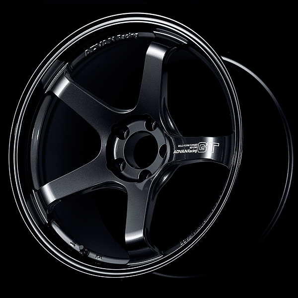 Evasive Motorsports: Advan GT Beyond Wheel (Concave 3) - 19x9.5 / Offset  +45 / 5x120 (Racing Titanium Black)